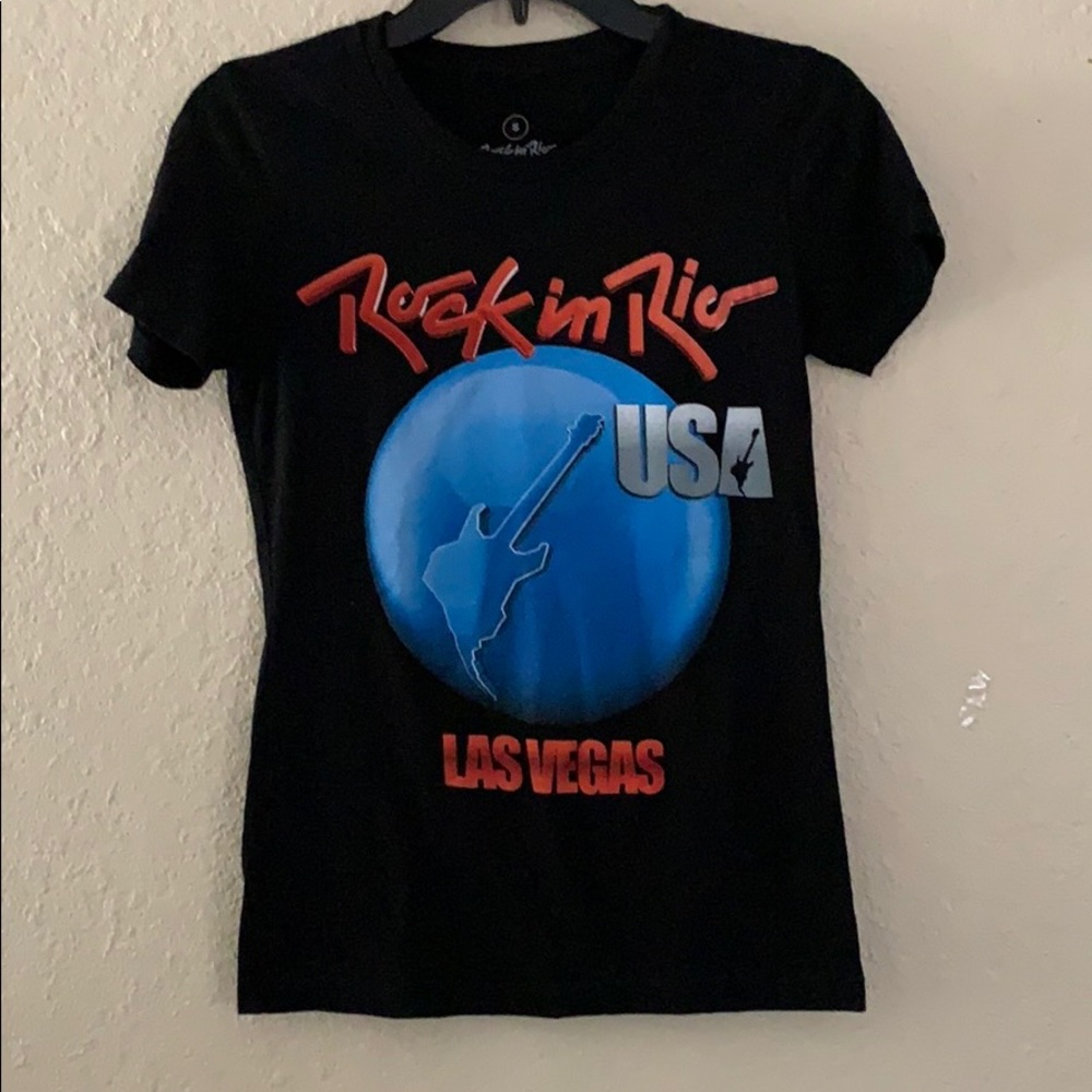 Rock In Rio USA Las Vegas Womens Concert T-Shirt